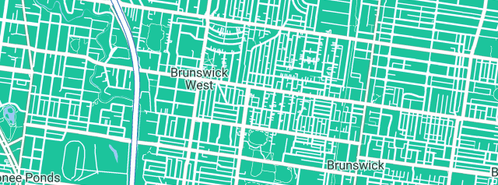 Map showing the location of Brunswick Betta Health Medical Centres in Brunswick North, VIC 3056