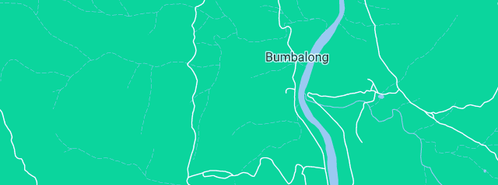 Map showing the location of FAM Jervis Bay in Bumbalong, NSW 2626