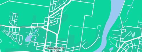 Map showing the location of Bundaberg Slipways in Bundaberg North, QLD 4670