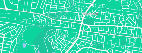 Map showing the location of Bristol Decorator Centres in Bundoora, VIC 3083