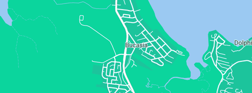 Map showing the location of Australian Bass Fishing in Bucasia, QLD 4750