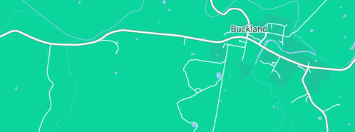 Map showing the location of Buckland Inn in Buckland, TAS 7190
