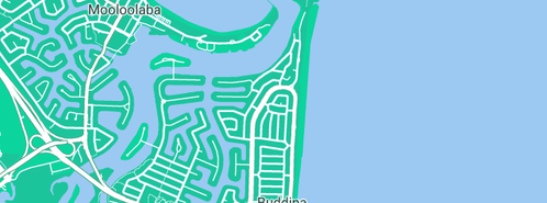 Map showing the location of One Zero - Kawana in Buddina, QLD 4575