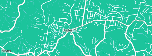 Map showing the location of Immanuel Gardens Retirement Village in Buderim, QLD 4556