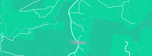 Map showing the location of Bundanoon Oval in Budgong, NSW 2577