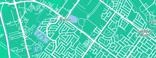 Map showing the location of Advanced Linemarking Services in Burton, SA 5110