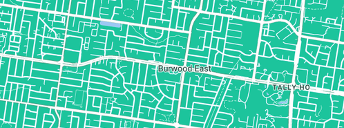 Map showing the location of Antique Clocks in Burwood Heights, VIC 3151