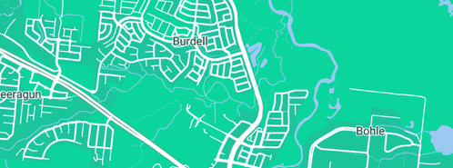 Map showing the location of Fitabulous Personal Training & Wellbeing in Burdell, QLD 4818