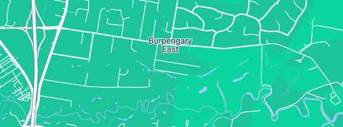 Map showing the location of KoolDoor in Burpengary East, QLD 4505