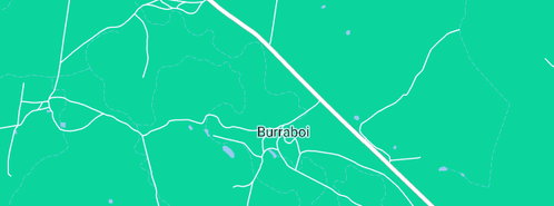 Map showing the location of Burraboi Primary School in Burraboi, NSW 2732