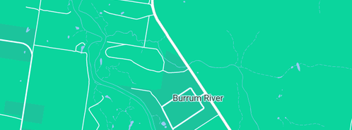 Map showing the location of Finnesse Printing in Burrum River, QLD 4659
