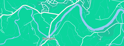 Map showing the location of Caldera Eco-Services Bushland Management & Native Landscapes in Byangum, NSW 2484
