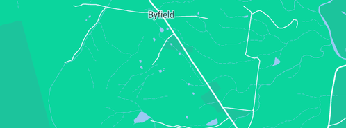 Map showing the location of Byfield Creek Lodge in Byfield, QLD 4703