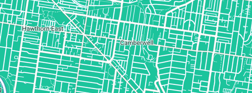 Map showing the location of BKM Financial Services in Camberwell, VIC 3124