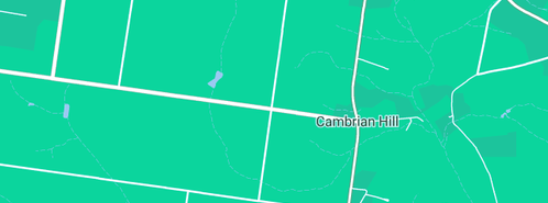Map showing the location of Downing in Cambrian Hill, VIC 3352