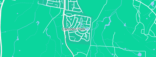 Map showing the location of Fuselink Electrical Pty Ltd in Camden Park, NSW 2570