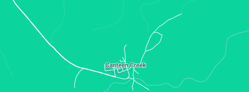 Map showing the location of Australia Post - Canteen Creek CPA in Canteen Creek, NT 872