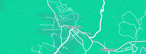 Map showing the location of Roe Tony in Canungra, QLD 4275