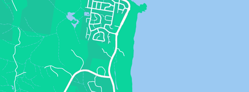 Map showing the location of Bridal Bouquets by Vanessa in Cabarita Beach, NSW 2488
