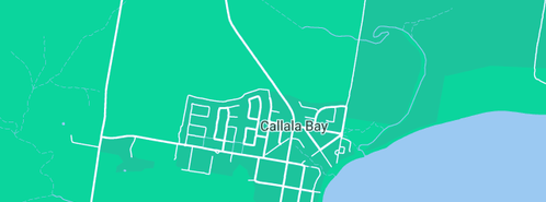 Map showing the location of David Lyons in Callala Bay, NSW 2540