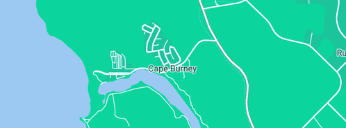 Map showing the location of GREENOUGH RIVER BOAT RAMP in Cape Burney, WA 6532
