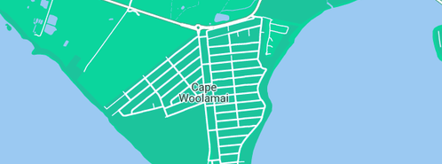 Map showing the location of P & S Bennett in Cape Woolamai, VIC 3925