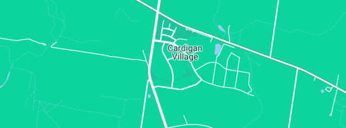 Map showing the location of Wedding Celebrant Ballarat - Jennifer Funston in Cardigan Village, VIC 3352