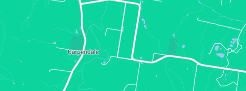Map showing the location of Australian Organic Farmers in Carpendale, QLD 4344