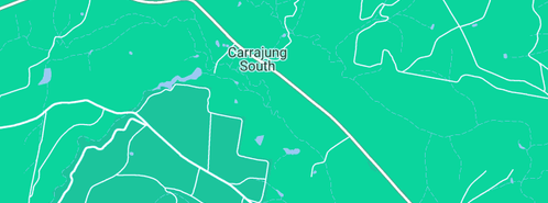 Map showing the location of Aussie Locksmiths in Carrajung South, VIC 3844