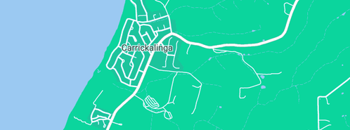 Map showing the location of Graysons Painters in Carrickalinga, SA 5204