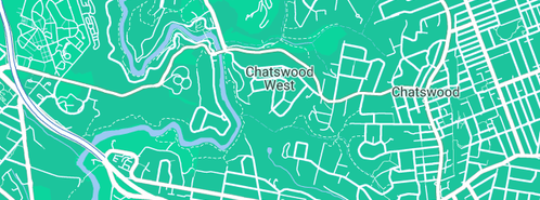 Map showing the location of McIntosh Electrical Pty Ltd in Chatswood West, NSW 2067