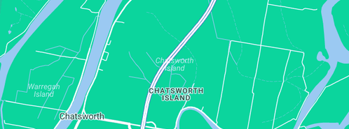 Map showing the location of Road Runner Windscreens in Chatsworth, NSW 2469