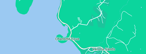 Map showing the location of In a Life in Charlotte Cove, TAS 7112