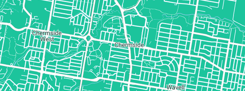 Map showing the location of Byrne Proton in Chermside, QLD 4032