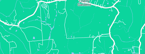 Map showing the location of Adelaide Advanced Trees in Cherry Gardens, SA 5157