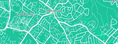Map showing the location of Australian Financial Innovations in Cherrybrook, NSW 2126