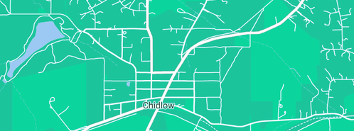 Map showing the location of NQ Tanks in Chidlow, WA 6556