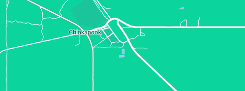Map showing the location of Templeton U C in Chinkapook, VIC 3546