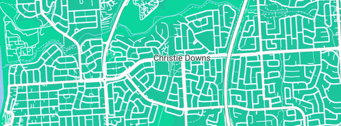 Map showing the location of Christie Downs Community House in Christie Downs, SA 5164