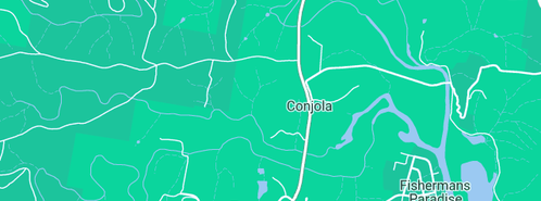 Map showing the location of Lake Conjola Waste Depot in Conjola, NSW 2539