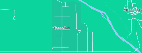 Map showing the location of Desert Funerals in Connellan, NT 873
