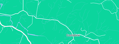 Map showing the location of Coolabine Ridge in Coolabine, QLD 4574