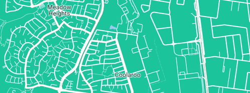 Map showing the location of Think Appliances in Coolaroo, VIC 3048
