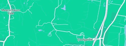 Map showing the location of Coolgardie Gallery in Coolgardie, NSW 2478