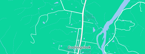 Map showing the location of Bitumen Spray Seal in Coolongolook, NSW 2423