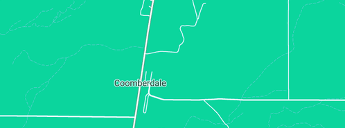 Map showing the location of Ridgway G W in Coomberdale, WA 6512