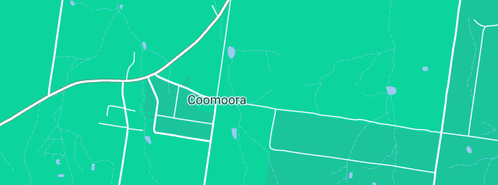 Map showing the location of Aethra Consulting Pty Ltd in Coomoora, VIC 3461