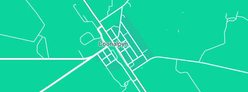 Map showing the location of Coonalpyn Motors in Coonalpyn, SA 5265