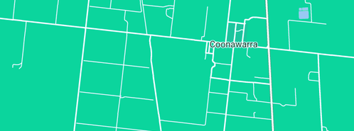 Map showing the location of Yalumba Coonawarra Property in Coonawarra, SA 5263