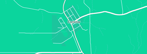Map showing the location of Coorow Seedcleaners in Coorow, WA 6515